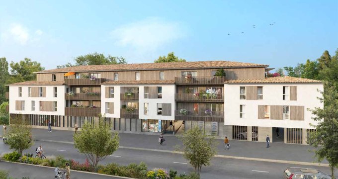 Achat / Vente immobilier neuf Saint-Vincent-de-Paul à 15 min de route de Bordeaux (33440) - Réf. 9229