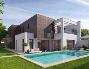 Achat / Vente immobilier neuf Le Bouscat maisons duplex piscine à 5 min de Bordeaux Lac (33110) - Réf. 9211