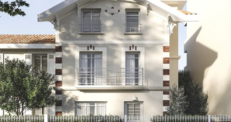 Achat / Vente immobilier neuf Arcachon maison de ville à moins de 500m de la plage (33120) - Réf. 9259