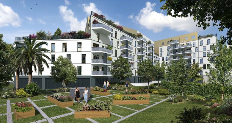 Achat / Vente immobilier neuf Bègles à 2 min à pied du tramway C (33130) - Réf. 11203