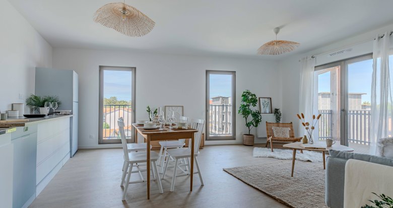 Achat / Vente immobilier neuf Biganos à 10 min en voiture de la plage (33380) - Réf. 11774