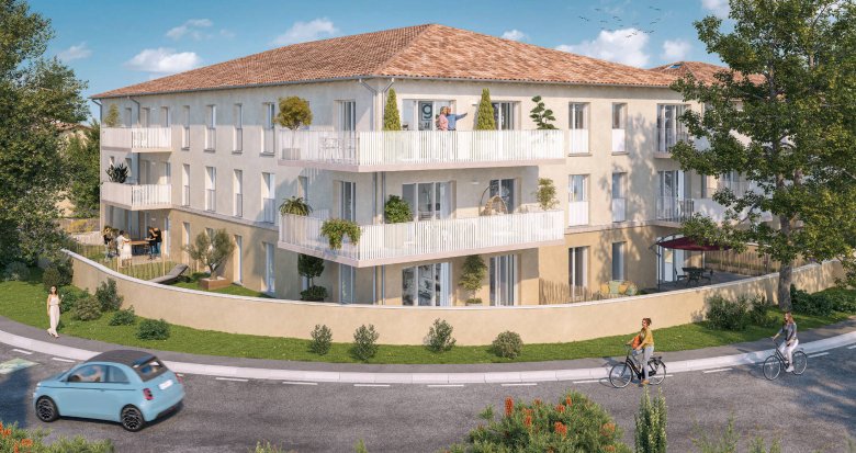 Achat / Vente immobilier neuf Blanquefort à 20 min du centre de Bordeaux en tram C (33290) - Réf. 9232