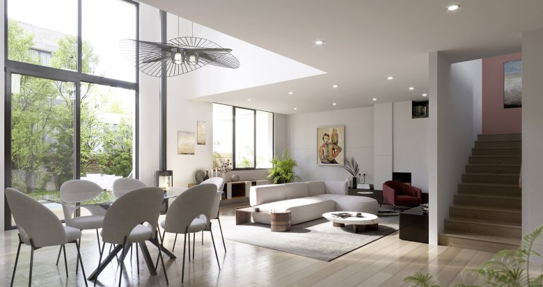 Achat / Vente immobilier neuf Bordeaux quartier Croix Blanche entre centre et parc bordelais (33000) - Réf. 9204