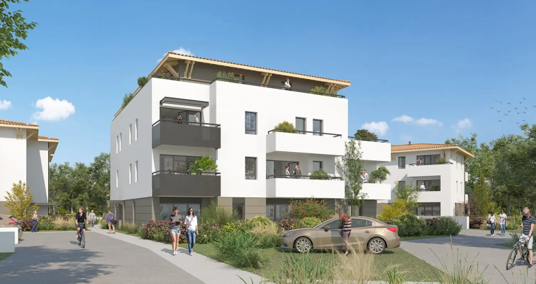 Achat / Vente immobilier neuf Gradignan en lisière du bois de Cotor (33170) - Réf. 9251