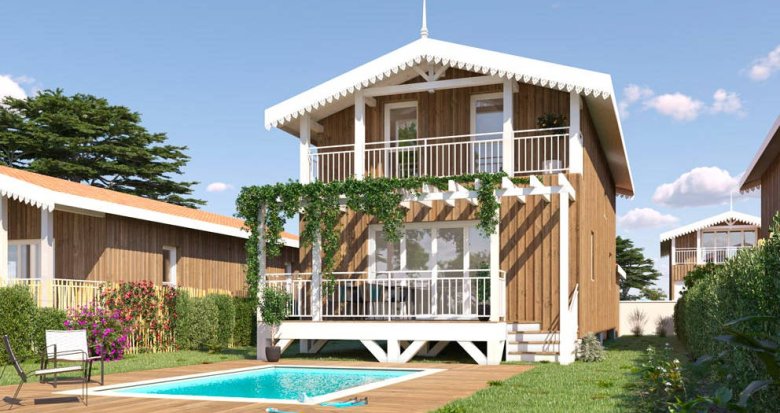 Achat / Vente immobilier neuf Gujan-Mestras à moins de 20 minutes en voiture d’Arcachon (33470) - Réf. 9268