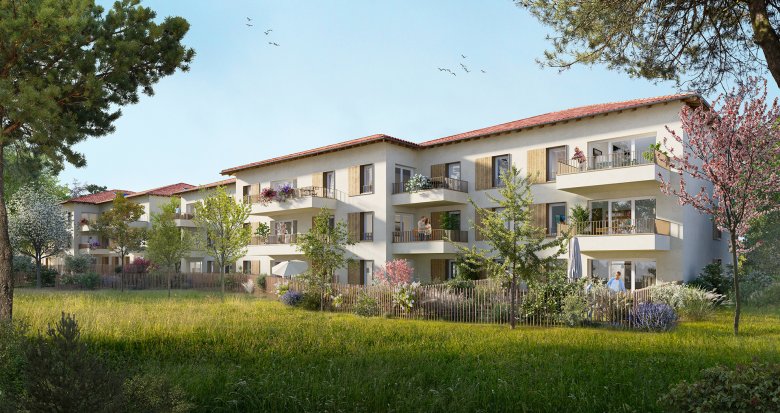 Achat / Vente immobilier neuf La Taillan-Médoc cadre champêtre à 25 min de Bordeaux (33320) - Réf. 9239