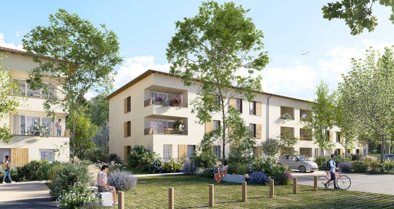 Achat / Vente immobilier neuf La Taillan-Médoc cadre champêtre à 25 min de Bordeaux (33320) - Réf. 9239