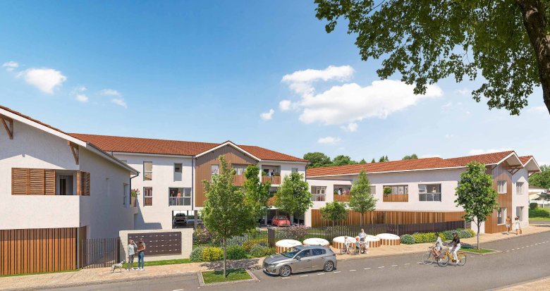 Achat / Vente immobilier neuf Le Teich à 5 minutes à pied du centre historique (33470) - Réf. 9274