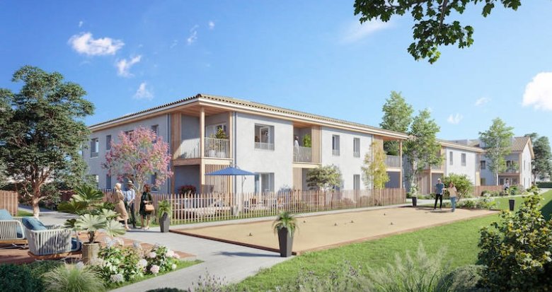 Achat / Vente immobilier neuf Léognan au coeur des vignobles et proche de Bordeaux (33850) - Réf. 11884