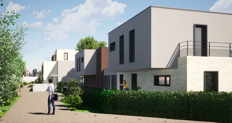 Achat / Vente immobilier neuf Mérignac à 10 min à pied du parc de Bourran (33700) - Réf. 9243