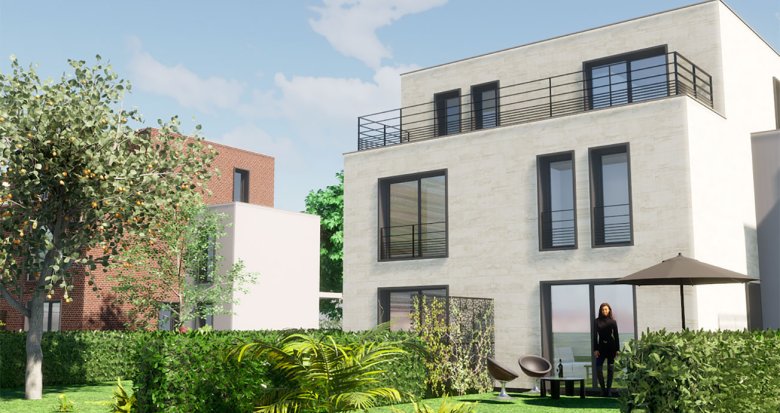 Achat / Vente immobilier neuf Mérignac à 10 min à pied du parc de Bourran (33700) - Réf. 9243