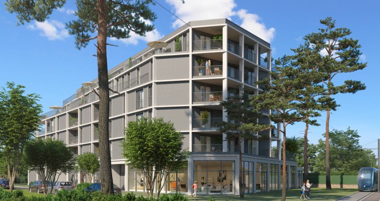 Achat / Vente immobilier neuf Mérignac au coeur du nouveau quartier du Parc Mirepin (33700) - Réf. 9245