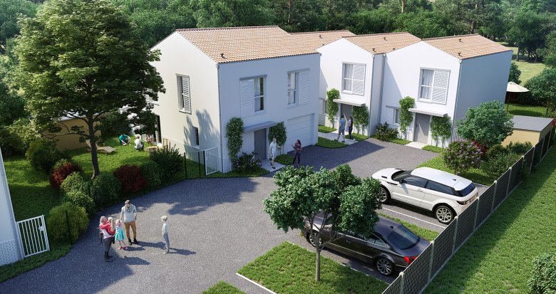 Achat / Vente immobilier neuf Villenave-d'Ornon maisons secteur calme proche des commerces (33140) - Réf. 9217